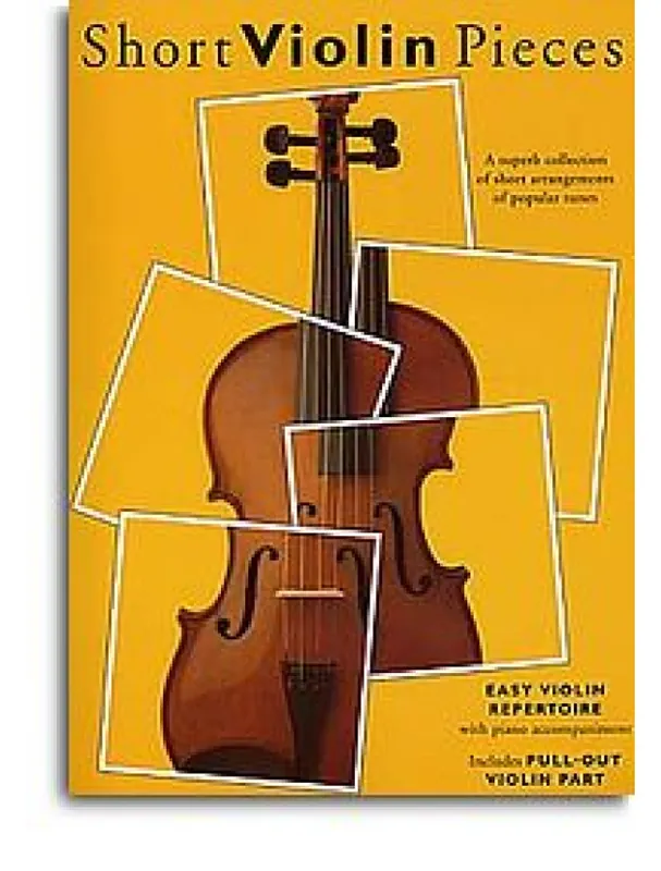 Značkový Short Violin Pieces - Easy Violin Repertoire (noty, housle, klavír)