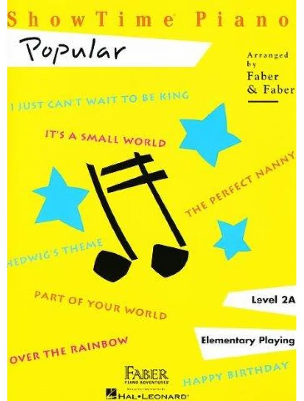 Must-Have ShowTime Piano Popular (noty na sólo klavír)