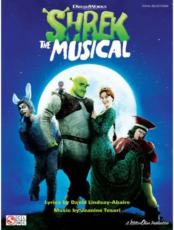 Shrek The Musical - Vocal Selections (noty, klavír, zpěv, kytara, akordy) Ověřený