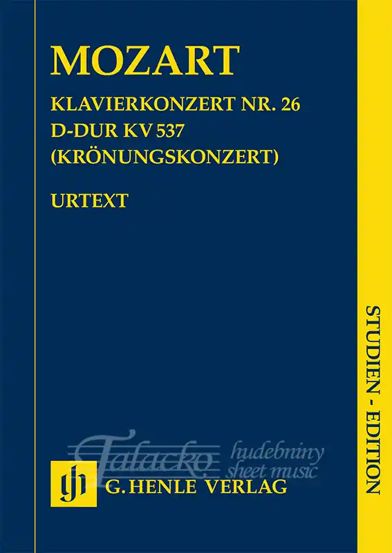 Vysoce Kvalitní Klavierkonzert Nr. 26 D-dur KV 537