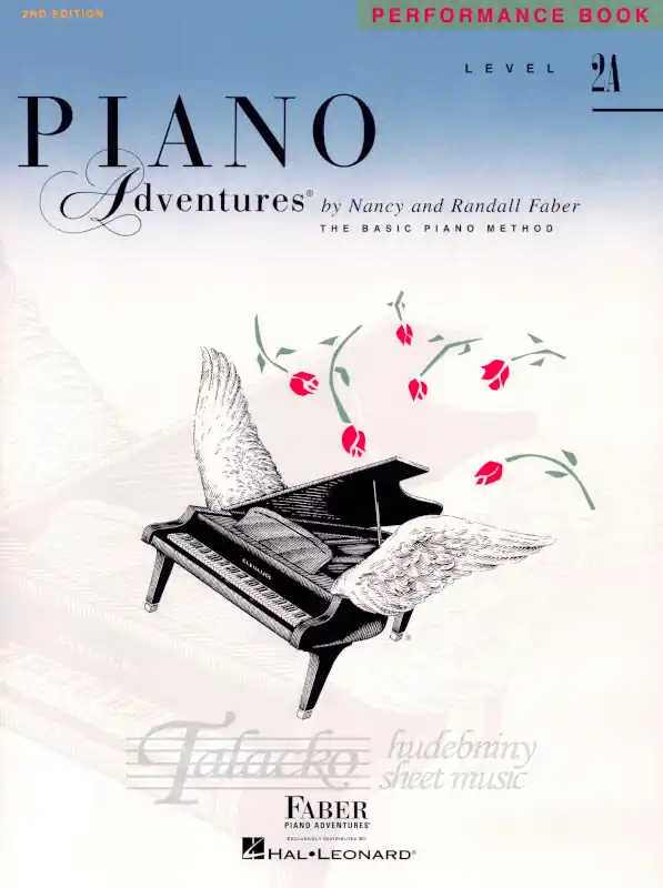 Autentický Piano Adventures Level 2A - Performance Book