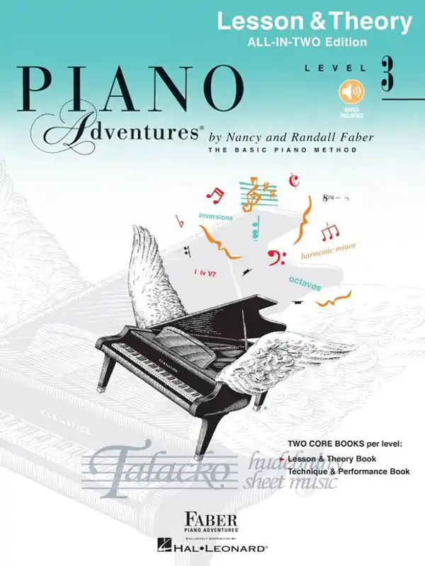 Objednat Nyní Piano Adventures All-In-Two Edition Level 3 - Lesson/Theory Book