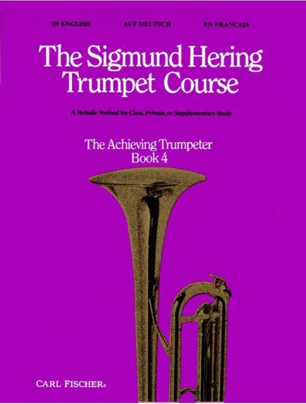 Sigmund Hering Trumpet Course, Book 4 (noty na trubku) Expresní Doručení