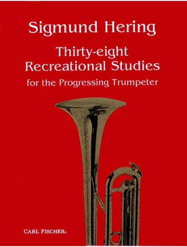 Sigmund Hering 38 Recreational Studies (noty na trubku) Akční Cena