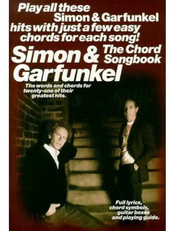 Simon & Garfunkel The Chord Songbook (akordy, texty, kytara) Oblíbený