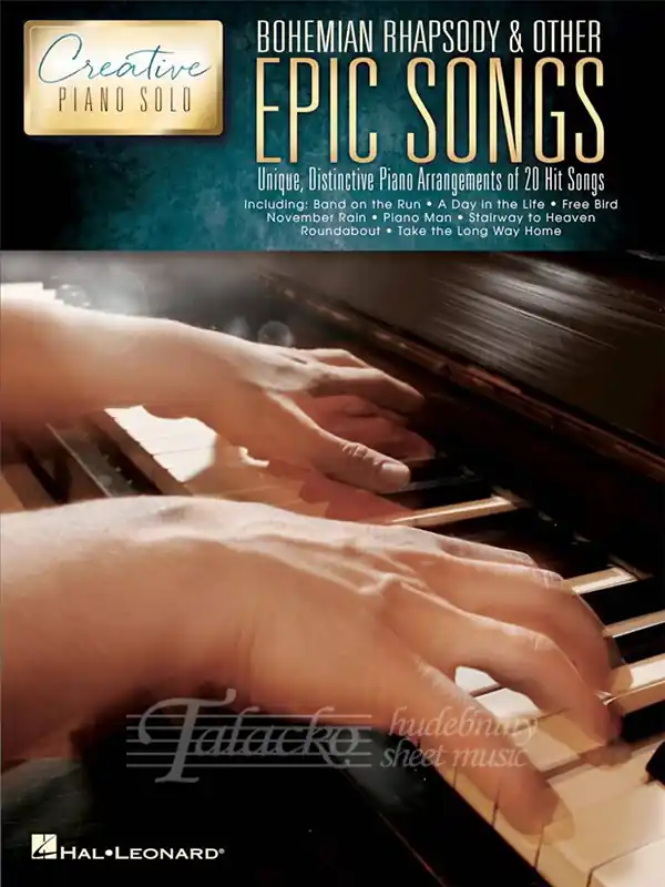 Creative Piano Solo Bohemian Rhapsody & Other Epic Songs Zlevněný