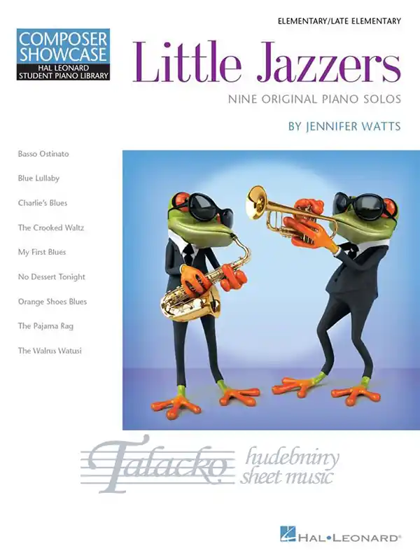 Little Jazzers Nine Original Piano Solos (Elementary/Late Elementary) Sezónní Sleva