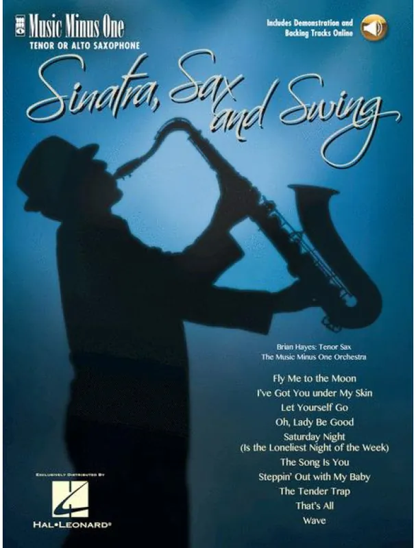 Sinatra, Sax and Swing (noty na altsaxofon, tenorsaxofon) (+audio) Finální Výprodej