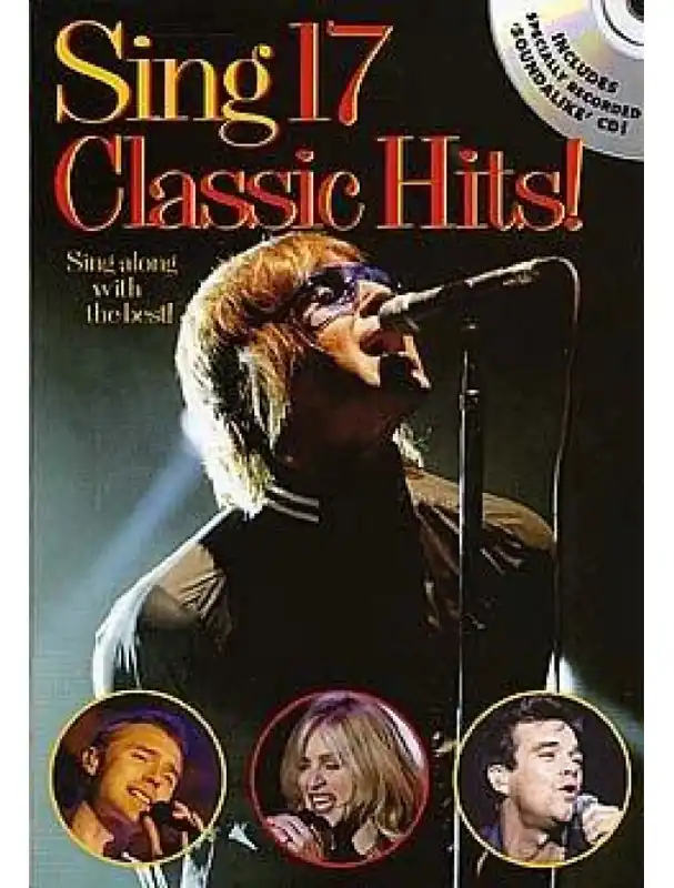 Sing 17 Classic Hits! (noty, melodická linka, texty, akordy) Originální