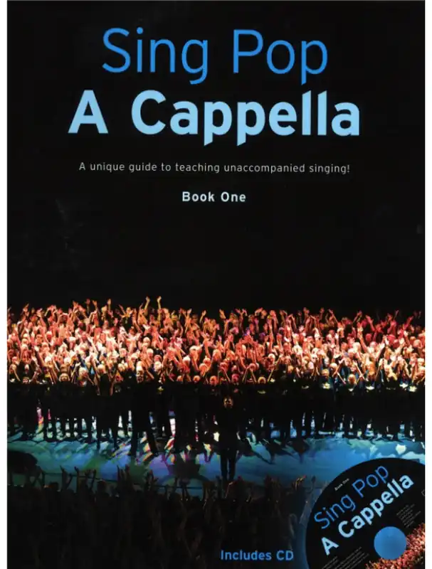 Rychlé Dodání Sing Pop A Cappella - Book 1 (noty na sborový zpěv) (+audio)