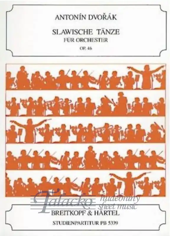 Slavonic Dances Op. 46 for Orchestra Top Prodej