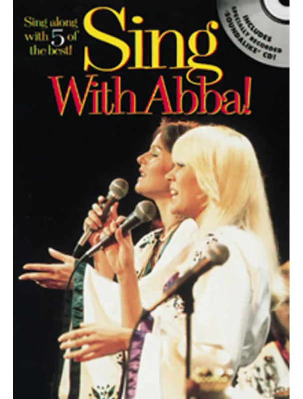 Sing With ABBA! (noty, texty, akordy) (+audio) Omezená Nabídka