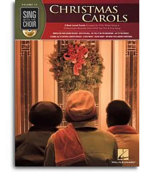 Oblíbený Sing With The Choir 13 Christmas Carols (noty, sborový zpěv SATB) (+audio)