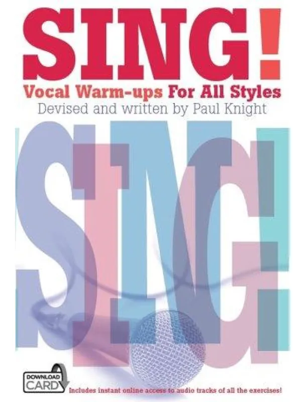 Sing! Vocal Warm-ups For All Styles (noty na zpěv) (+audio) Výprodej