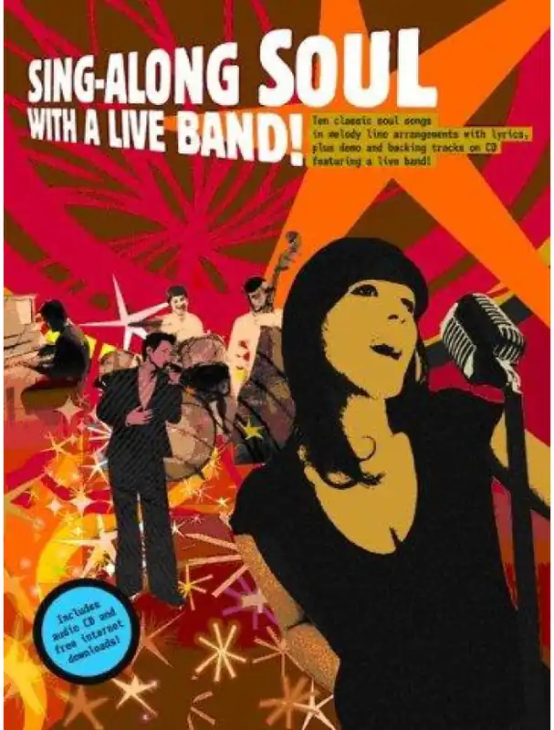 Super Cena Sing-Along Soul With A Live Band (noty na zpěv, akordy, texty) (+audio)