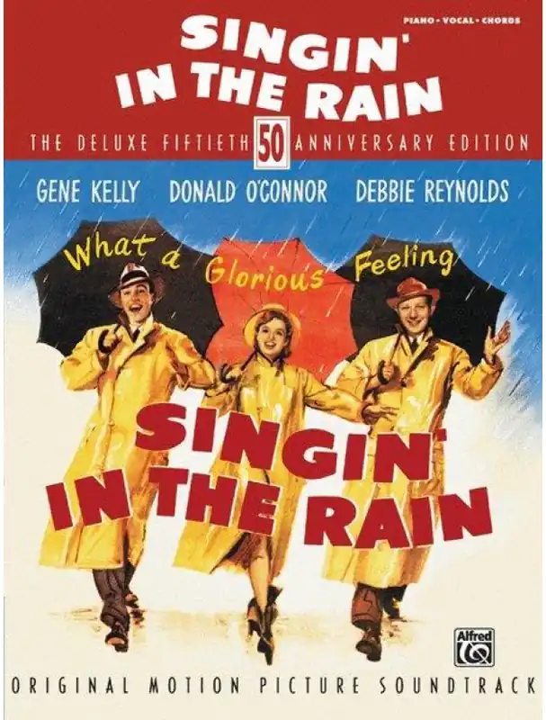 Singin‘ In The Rain / Zpívání v dešti (noty na klavír, zpěv, akordy) Nejlepší Volba