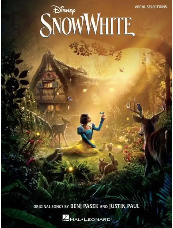 Aktuální Snow White / Sněhurka (noty na klavír, zpěv, akordy)