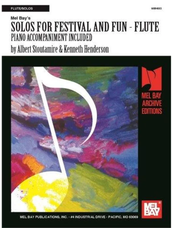 Solos For Festival & Fun - Flute (noty na příčnou flétnu, klavír) Omezená Nabídka