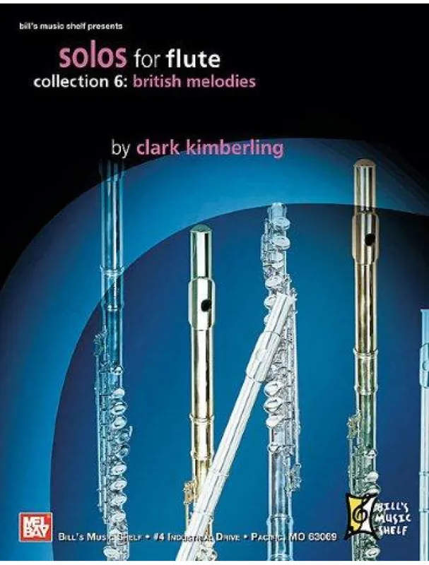 Solos for Flute, Collection 6 British Melodies (noty na příčnou flétnu) Akční Nabídka