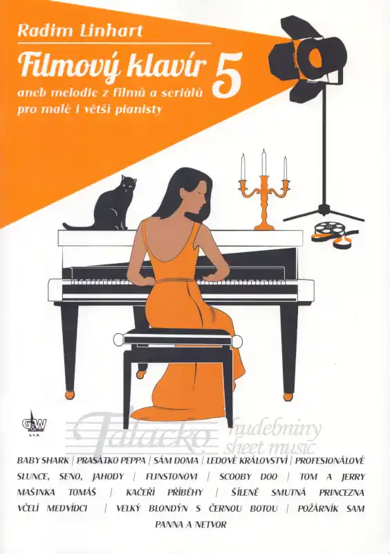 Oblíbený Filmový klavír 5 aneb další melodie z velkých filmů pro malé pianisty