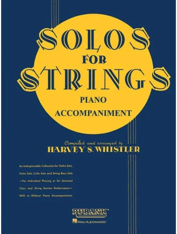 Solos For Strings - Piano Accompaniment (noty na klavírní doprovod) Nejlepší Cena