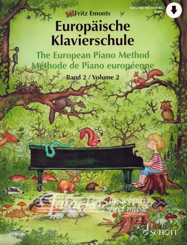 Nová Kolekce Evropská klavírní škola 2 - Audio