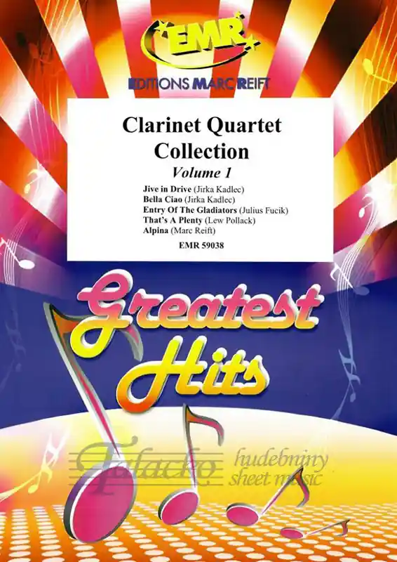 Clarinet Quartet Collection Volume 1 Speciální Cena