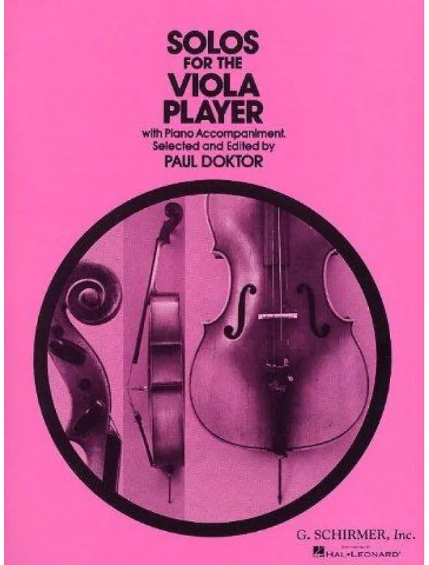 Solos For The Viola Player (noty na violu, klavír) Must-Have