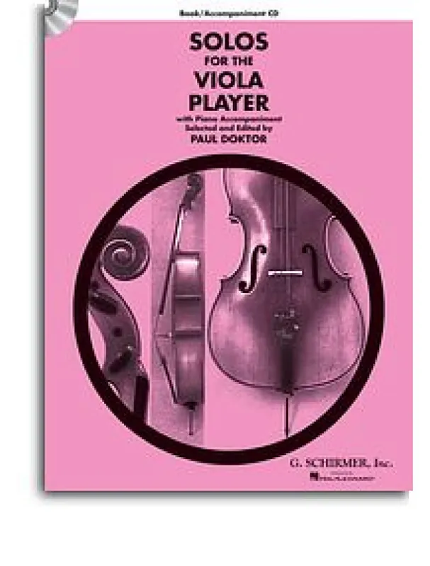 Horká Nabídka Solos For The Viola Player (noty, housle, klavír) (+audio)