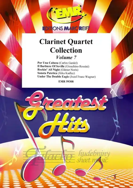 Clarinet Quartet Collection Volume 7 Rychlé Dodání