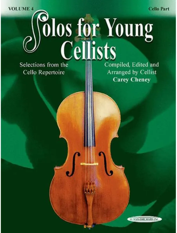 Rychlé Dodání Solos For Young Cellists 4 (noty na violoncello, klavír)