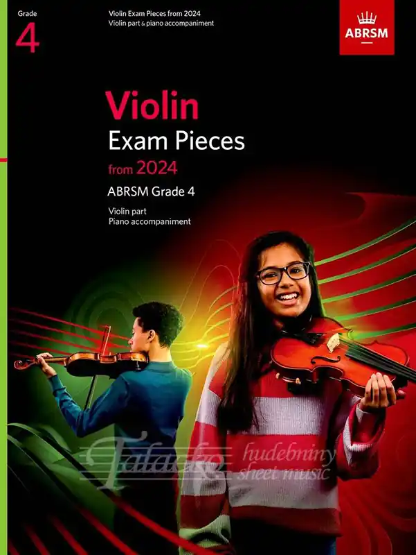 Violin Exam Pieces from 2024, ABRSM Grade 4 Nejlepší Cena