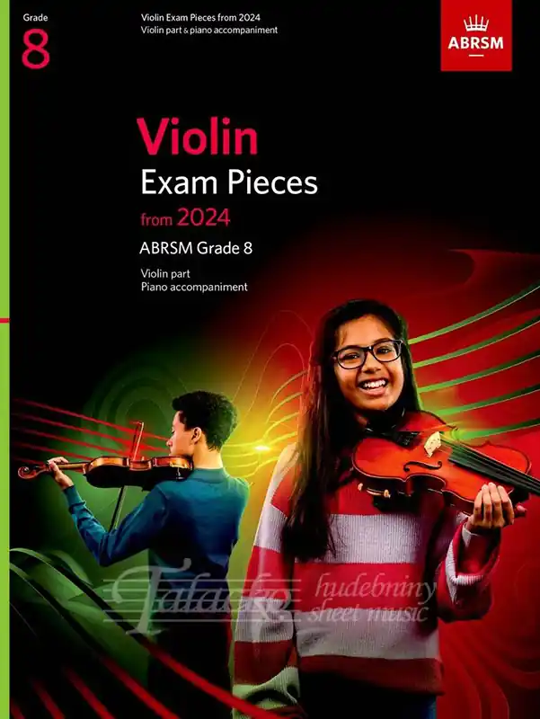 Violin Exam Pieces from 2024, ABRSM Grade 8 Finální Výprodej