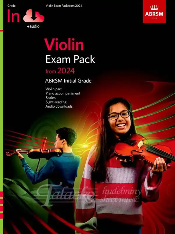 Violin Exam Pack from 2024, ABRSM Initial Grade Akce