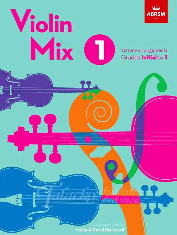 Nejprodávanější Violin Mix, Book 1 ABRSM Grades Initial to 1