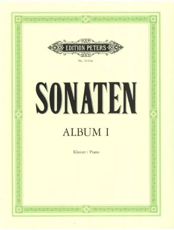Zlevněný Sonaten Album 1 (noty na klavír)