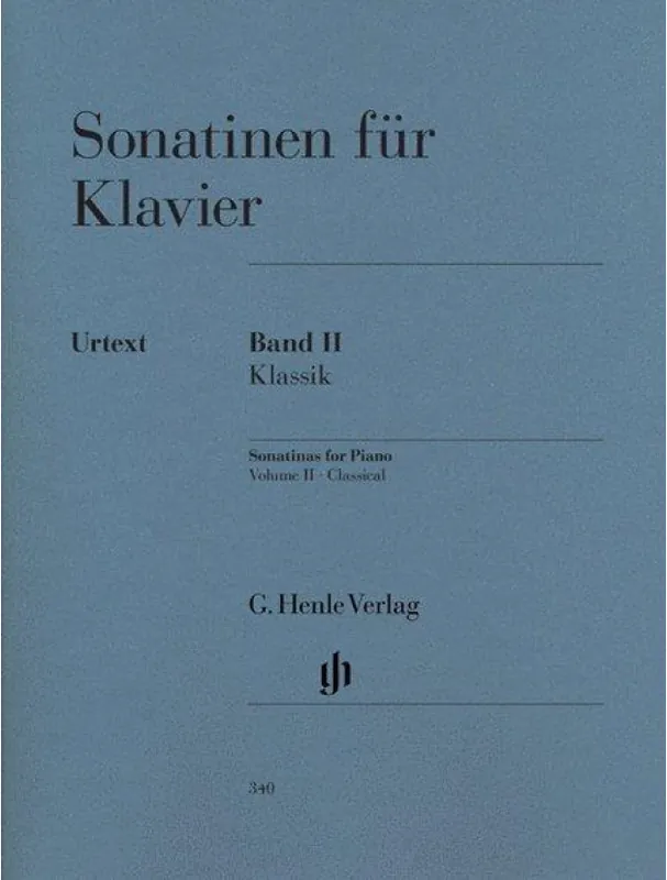 Bezpečná Platba Sonatinas for Piano Volume II Classic (noty na klavír)