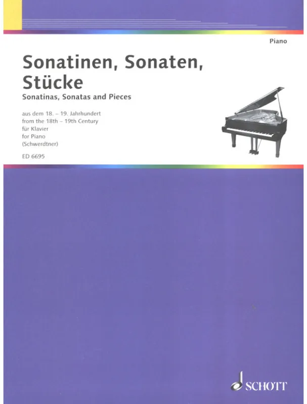 Objednat Nyní Sonatinas, Sonatas and Pieces (noty na klavír)
