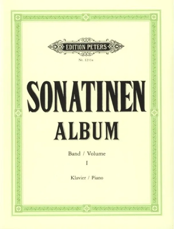 Oblíbený Sonatinen Album 1 (noty pro klavír)