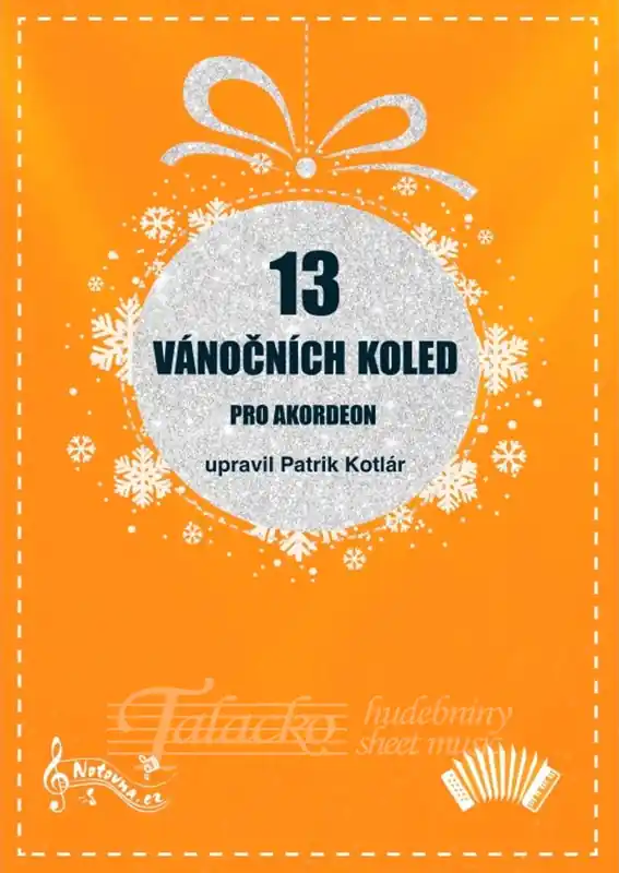 13 vánočních koled pro akordeon Nejprodávanější