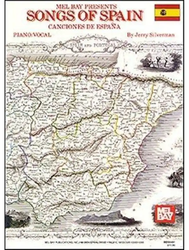 Songs of Spain (noty na klavír, zpěv) Ihned K Objednání