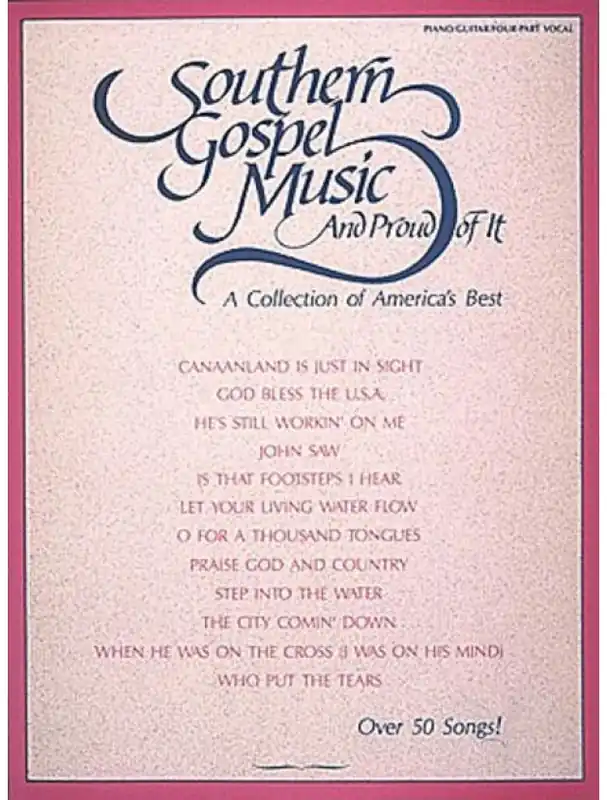 Southern Gospel Music and Proud of It (noty na klavír, zpěv, akordy) Speciální Cena