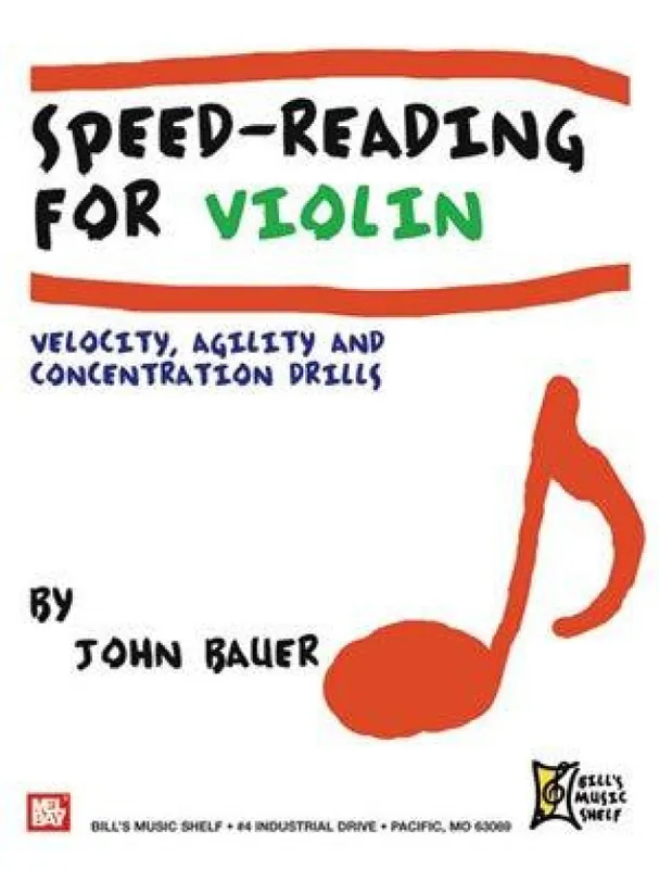 Speed Reading for Violin (noty na housle) Nakupujte Hned