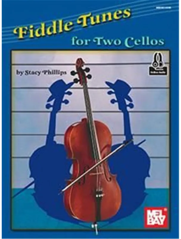 Cenový Hit Stacy Phillips Fiddle Tunes for 2 Cellos (noty na violoncello, duet) (+audio)