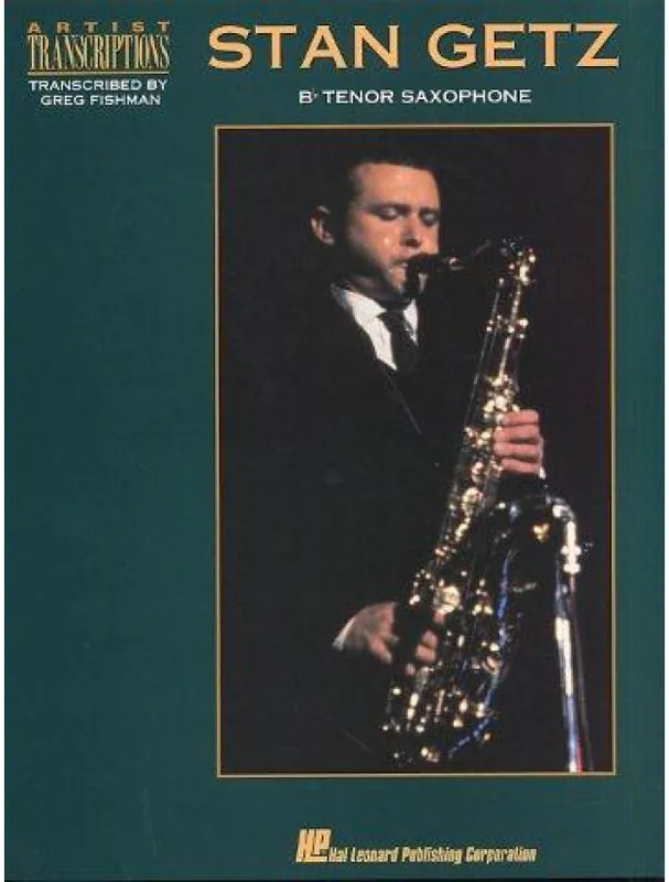 Stan Getz Artist Transcriptions For Tenor Saxophone (noty, tenorsaxofon, s akordovými značkami) Vysoce Kvalitní