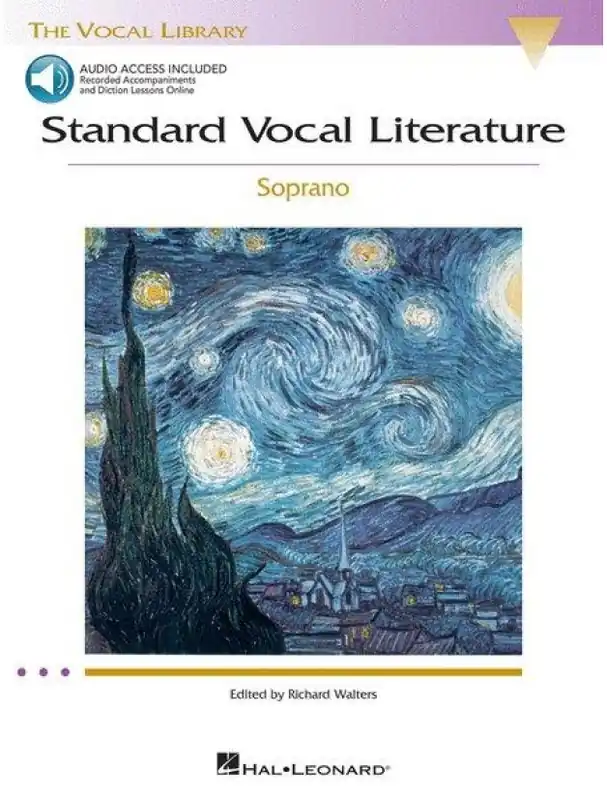 Sezónní Sleva Standard Vocal Literature (noty na zpěv, soprán) (+audio)