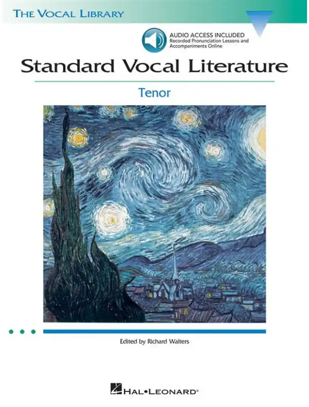 Super Cena Standard Vocal Literature - Tenor (noty na zpěv, klavír) (+audio)