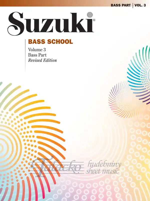 Omezená Nabídka Suzuki Bass School Bass Part, Volume 3 (Revised)