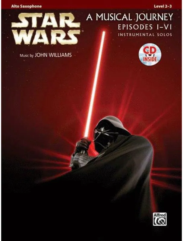 Star Wars I-VI (noty na altsaxofon) (+audio) Vrácení Zdarma