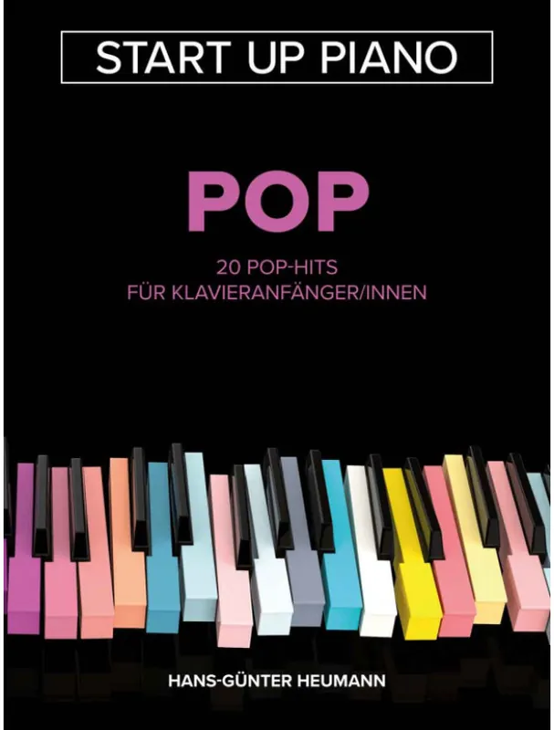Nová Kolekce Start Up Piano - Pop (noty na snadný klavír)